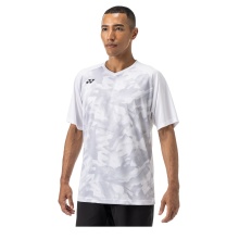 Yonex Sport T-shirt Crew Neck Club Team YM0033 (100% Polyester) 2025 white Men's